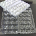 clear PVC material 18 holes quail egg trays